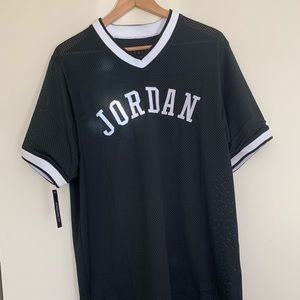 Air Jordan Black Jumpman Jersey Size L